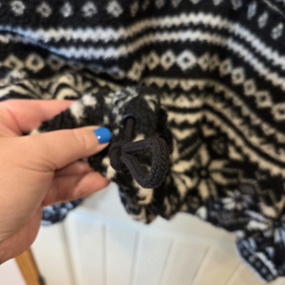 DSG Women's Fair Isle Quarter-Zip Fleece Pullover Medium  New Jacket/Coat New - Picture 6 of 12